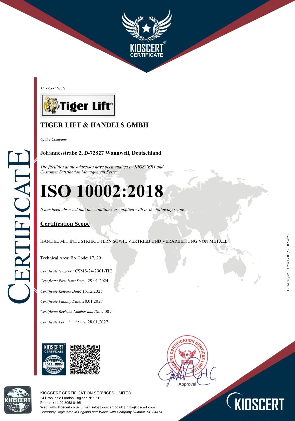 Qualitätssicherung & Zertifizierungen 2