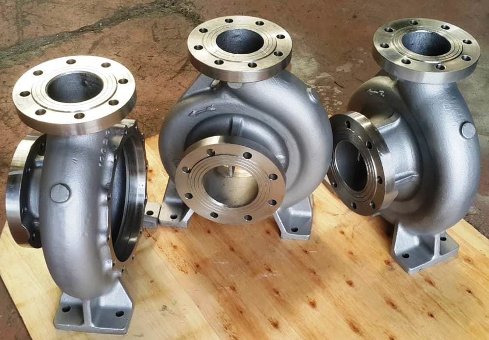 Industrielle Gusskomponente aus Stahl für hochbelastete Anwendungen