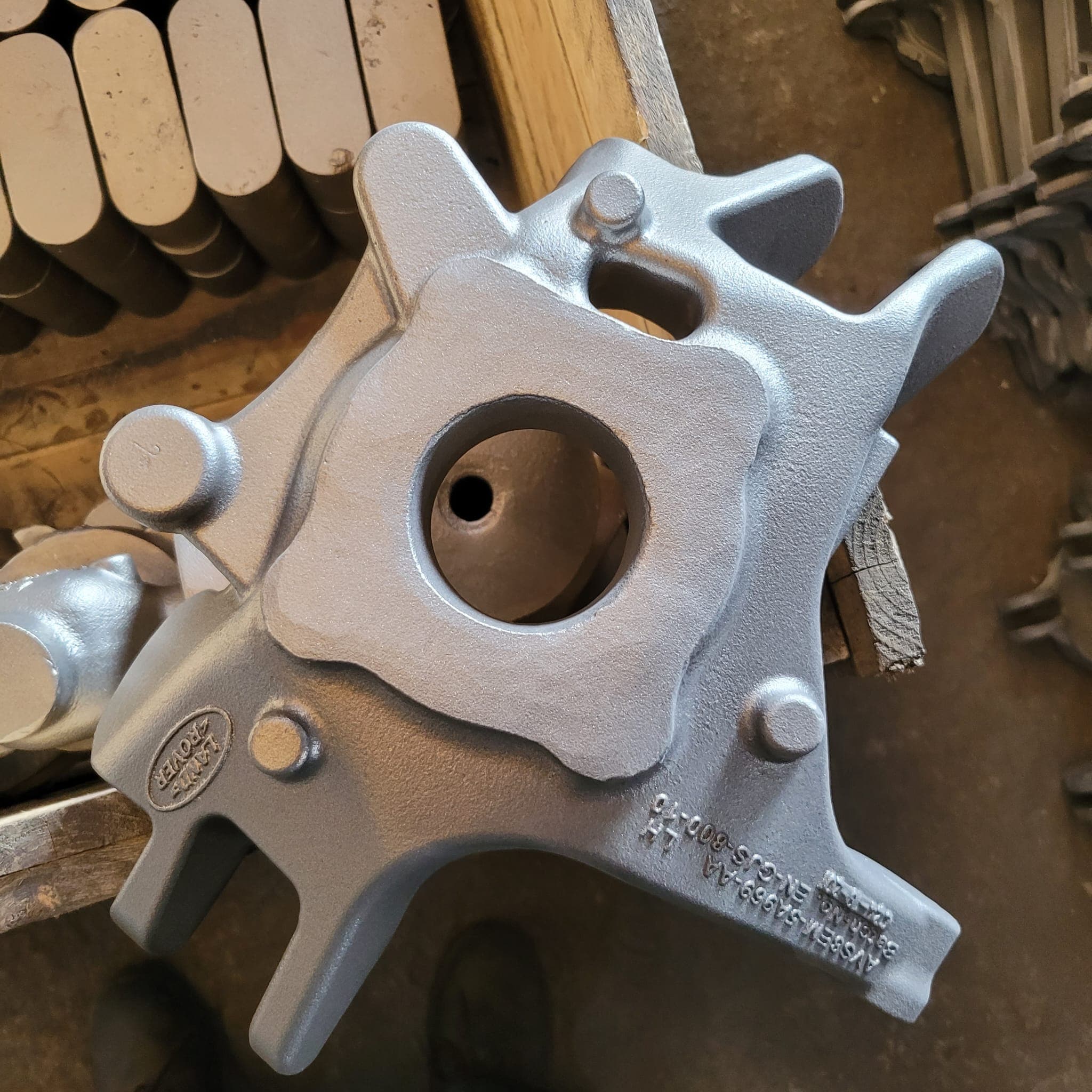 Shellguss-Bauteil mit komplexer Kontur